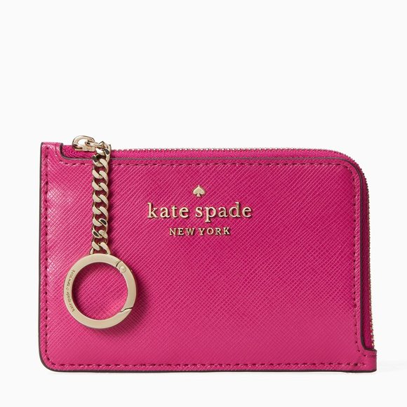 kate spade Handbags - Kate Spade Staci Colorblock L-Zip Card Holder